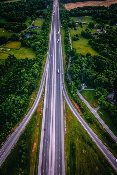 公路航空摄影